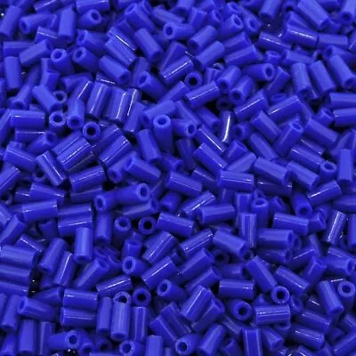 Miyuki Bugle Beads Size #1 3mm X 1.5mm 19.5 Gram Tube Opaque Cobalt Blue • $4.29