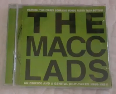 £6.35 • Buy The Macc Lads An Orifice And A Genital CD Nr Mint 1998 SMM CD 533 Once Played