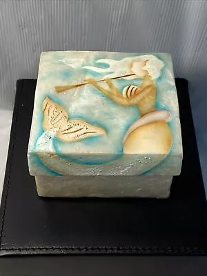 Mermaid Trinket Box - Made With Real Seashell • $16.20