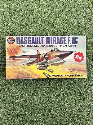 1:72 Airfix Dassault Mirage F.1C Vintage Model Kit 04022-2 • $25.50