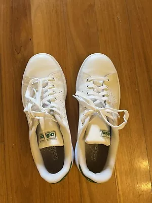 $39 • Buy Stan Smith Ladies White Green Sneakers Shoes Size 6.5US 6UK 39.5 Good Condition