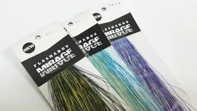 FLASHABOU MIRAGE BLEND Flash Fly Tying Material By Hedron • $6.99