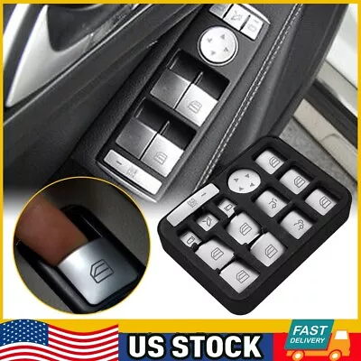 Car Door Armrest Window Switch Button Cover Trim Fit Mercedes For Benz CLA250 • $12.99