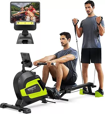 Quiet Magnetic Rowing Machine Rower 16 Levels Cardio Home Gym Exercise Equipment • $284.99