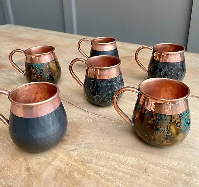 Handcrafted Mexican Copper - Moscow Mule 8 Cups Set- Imported • $320