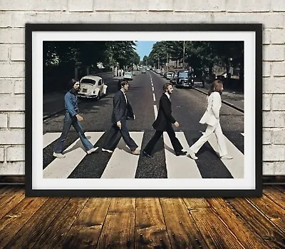 Beatles Abbey Road Music Poster - High Quality Premium Poster Print • $34.95