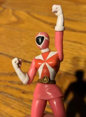 McDonalds Mighty Morphin Power Rangers Action Figure Vintage 4  Pink Ranger • $9.65