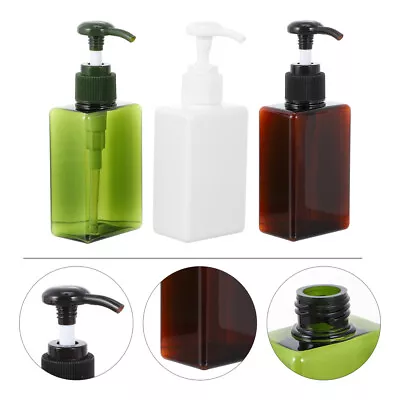 3pcs 150ml Refillable Foaming Soap Dispenser PETG Plastic Hand Wash Bottle-MD • £11.25