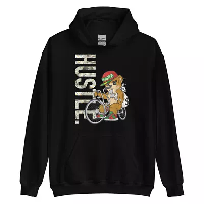 Money Hustle Hip Hop Rap Funny Humor Sarcastic Hilarious Gag Hoodie • $46.75