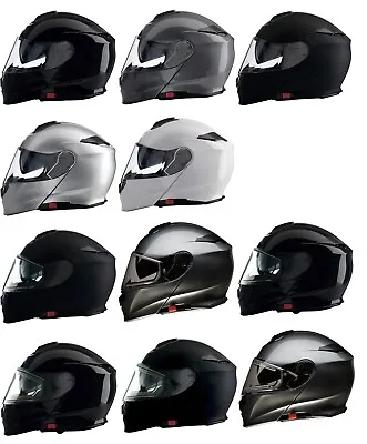 Z1R Solaris Modular Helmet Street Motorcycle Riding / Dual Lens Or Electric Snow • $149.95