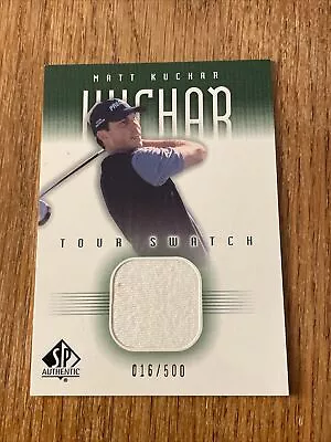 2001 Upper Deck SP Game Used Matt Kuchar Tour Swatch Shirt Relic SP /500 • $2.95