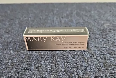 NEW Mary Kay Nourishine Plus Lip Gloss BEACH BRONZE  #047952 - Discontinued NIB • $8.09