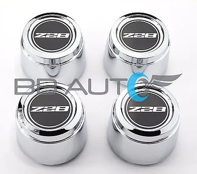 1979 Chevy Camaro Z28 15  Aluminum Turbine Wheel Chrome Center Caps Set Of 4 New • $74.95