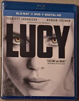 NEW- Lucy Blu-ray & DVD Scarlett Johansson Morgan Freeman & Choi Min-sik • $11