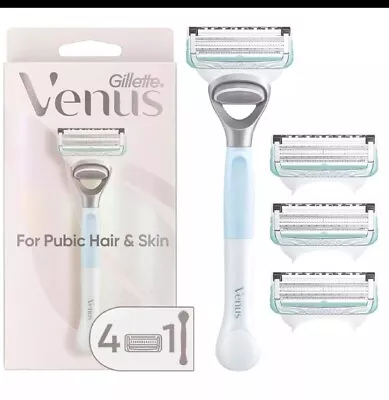 Gillette Venus For Pubic Hair And Skin Bikini Razors For Women Women's Razor • $11.88