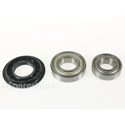 £12.53 • Buy Drum Bearings And Seal Kit For Hotpoint BWD12 Washing Machine 6205z 6206z