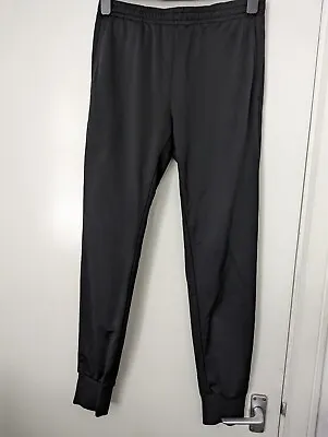 £20 • Buy Lacoste Mens Black Sports Tracksuit Bottoms  Size Large With Side Pockets