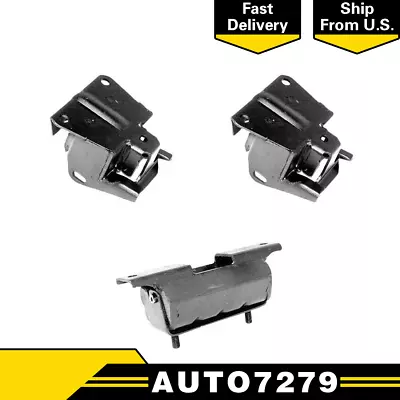 WS Engine&Trans Mount Set Of 3 AT/MT For 88-94 S10 BLAZER 4.3L 4WD 4Speed 5Spd • $53.65