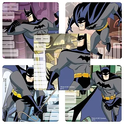 Batman Stickers X 5 - Party Supplies Favours Loot Bags - Justice League Comics • $2.85