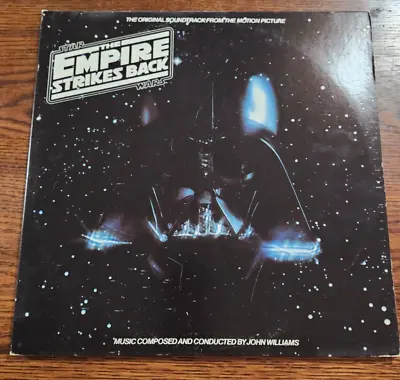 Star Wars-The Empire Strikes Back-Original-Soundtrack-72-Vinyl -2LP-Booklet-1980 • $23.75