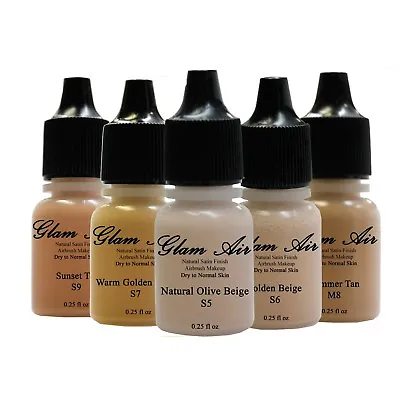 Glam Air Airbrush Makeup Foundation Water Based Matte Choose Color  • $9.99