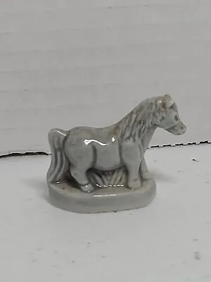 Red Rose Tea Wade England Figurine Pet Shop Series Mini Horse Pony Blue • $4.99