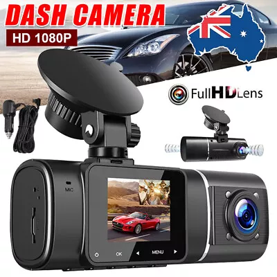 Dash Cam GPS 4K Front 1080P Cabin Car Dash Triple Camera Night Vision AU • $58.95