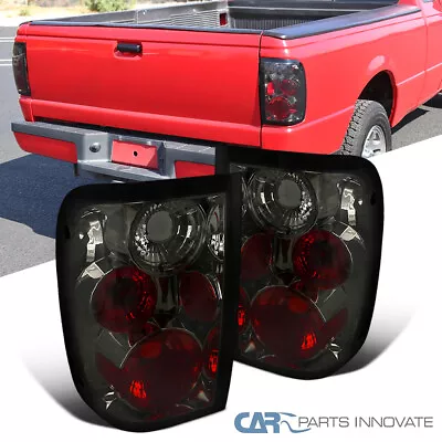 Fits 01-05 Ford Ranger Pickup Smoke Tail Lights Tinted Rear Reverse Signal Lamps • $54.95
