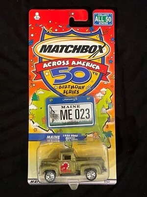 Mattel Matchbox Across America 50th Birthday Cars - Maine - Pickup Truck • $6