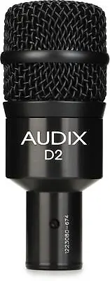 Audix D2 Hypercardioid Dynamic Instrument Microphone (2-pack) Bundle • $358
