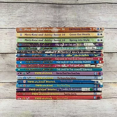 Lot Of 18 Mary-Kate & Ashley Mixed Books New Adventures Sweet 16 Two Of A Kind • $29.99