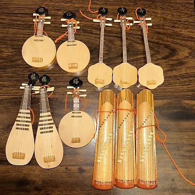 Vintage Asian Dynasty Miniature Stringed Musical Instruments  • $32.63