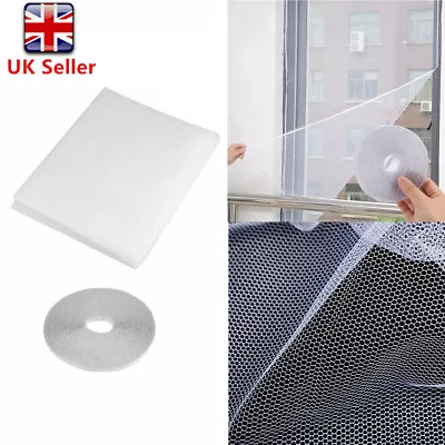 Mosquito Insect Net Mesh Guard For Doors Windows Fly Screen Curtain Netting UK • £3.11