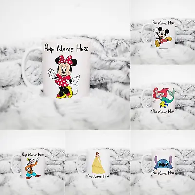 £8.99 • Buy Personalised Classic Disney Character Mug -80 Designs To Choose From - Gift Idea