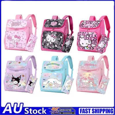 2024 New Girl Gift Kuromi My Melody Hello Kitty Backpack Satchel Shoulder Bag • $35.99