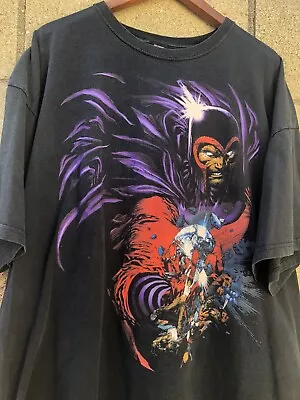 Vintage Magneto X Men T Shirt Mens Marvel Mad Engine • $180