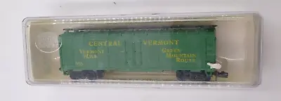 N Scale- Model Power 3385. 40' Refrigerator Car. Central Vermont. CV. Milk. #555 • $16.95