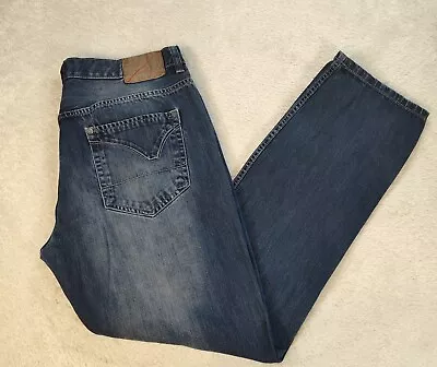 Sean John Mercous Mens Denim Jeans Pants Vintage Y2K 38x34  • $23.97