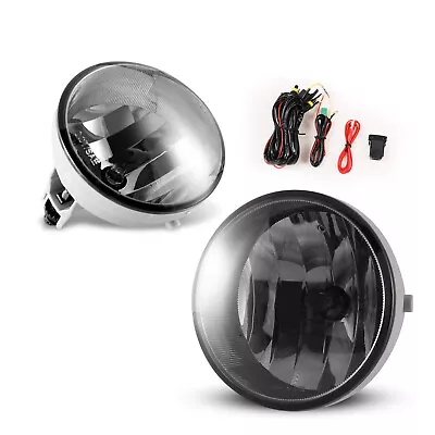 Fog Lights For 07-13 Toyota Tundra 05-11 Tacoma Smoke Lens W/Wiring Switch Pair • $37.99