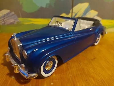 Solido 1/20 Rare Blue Rolls Royce Silver Cloud Display Model Car With Steering • £12.49