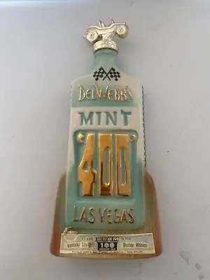 Jim Beam Del Webbs Mint 400 Las Vegas 1970 Desert Rally Whiskey Decanter Vintage • $49.95