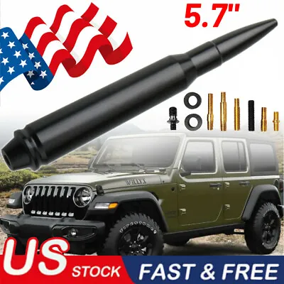 $11.99 • Buy 5.7  Bullet Style Cal Antenna Mast For Jeep Wrangler JK JL Gladiator 2007-2021