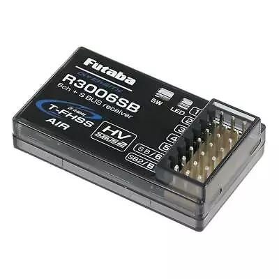 Futaba R3006SB 6 Channel T-FHSS 2.4GHz S.Bus2 Telemetry Receiver • $59.99