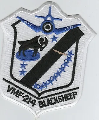 USMC VMF-214 Blacksheep Fighter Squadron Patch. • $9.99