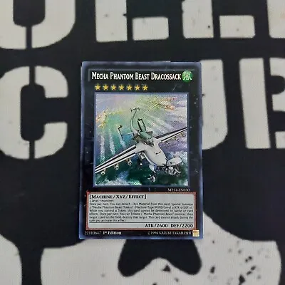 YuGiOh TCG Mecha Phantom Beast Dracossack MP14-EN030 Secret Rare 1st Edition NM • $10.40