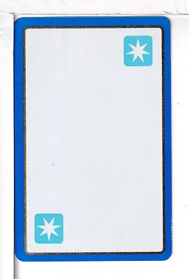 Single Airline Playing Card  Maersk Air DMA 101 B  Chan # Standard • $2