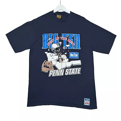 Vintage Rare 90s Penn State Smashes MSU Michigan State T-Shirt Mens Size Large • $19.99