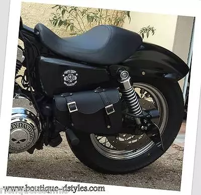 $93.29 • Buy Lateral Saddlebag Leather - Single{ Harley V-Rod/Night Rod (Under The Saddle)