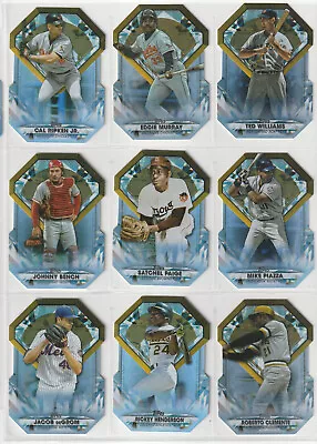 2022 Topps Inserts Upick Greats Die Cut Greatest Hits Welcome Show • $1.99