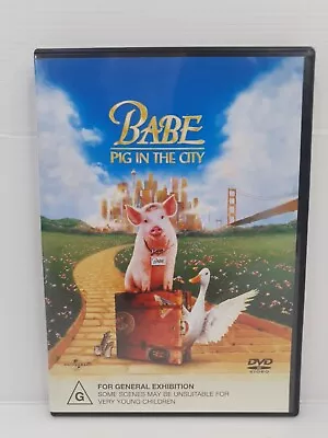 Babe - Pig In The City (DVD 1998) VGC + FreePostage James Cromwell Region 4 • £3.74